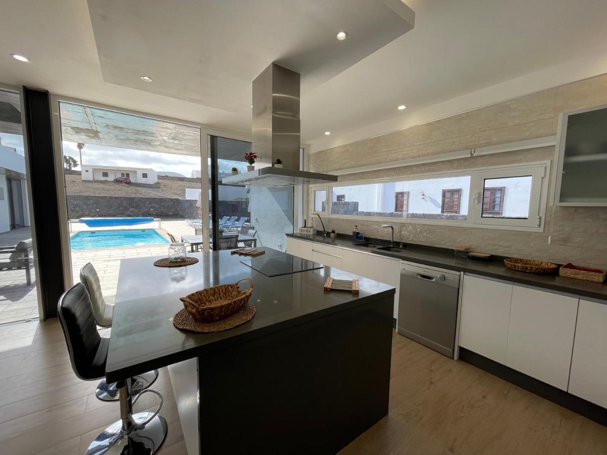 Eslanzarote Eco Villa Tony, Heated Pool, Jacuzzi, Sat Tv, Super Wifi La Costa Екстер'єр фото
