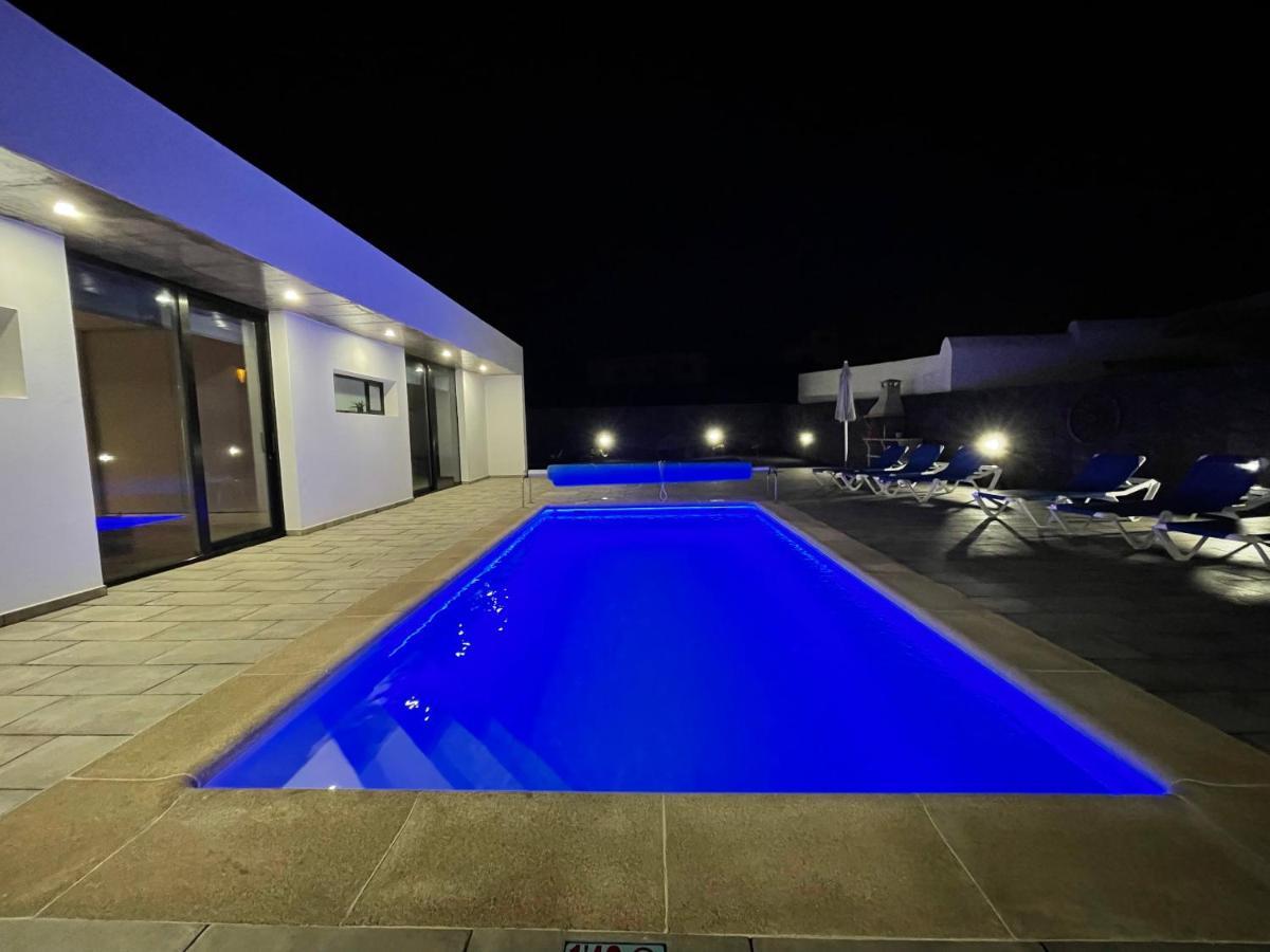 Eslanzarote Eco Villa Tony, Heated Pool, Jacuzzi, Sat Tv, Super Wifi La Costa Екстер'єр фото