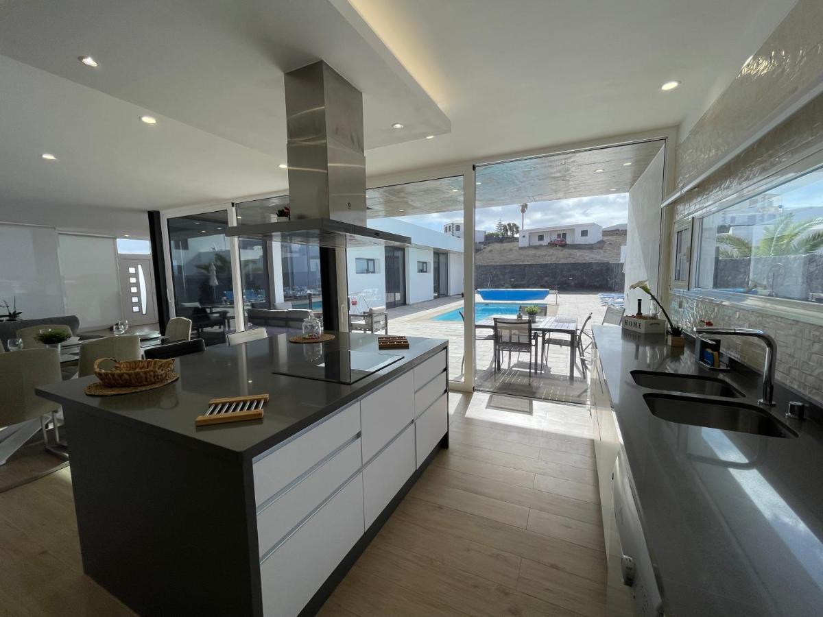 Eslanzarote Eco Villa Tony, Heated Pool, Jacuzzi, Sat Tv, Super Wifi La Costa Екстер'єр фото