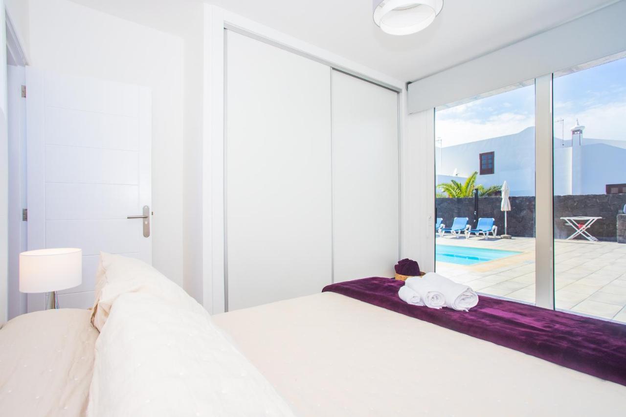 Eslanzarote Eco Villa Tony, Heated Pool, Jacuzzi, Sat Tv, Super Wifi La Costa Екстер'єр фото