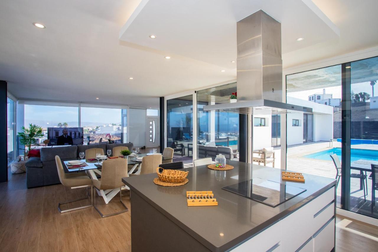 Eslanzarote Eco Villa Tony, Heated Pool, Jacuzzi, Sat Tv, Super Wifi La Costa Екстер'єр фото