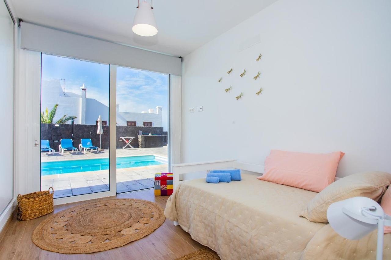 Eslanzarote Eco Villa Tony, Heated Pool, Jacuzzi, Sat Tv, Super Wifi La Costa Екстер'єр фото