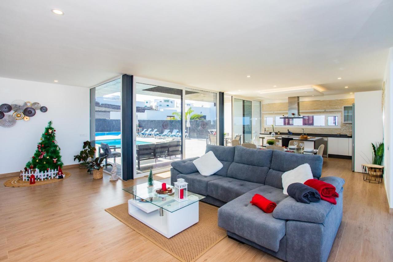 Eslanzarote Eco Villa Tony, Heated Pool, Jacuzzi, Sat Tv, Super Wifi La Costa Екстер'єр фото