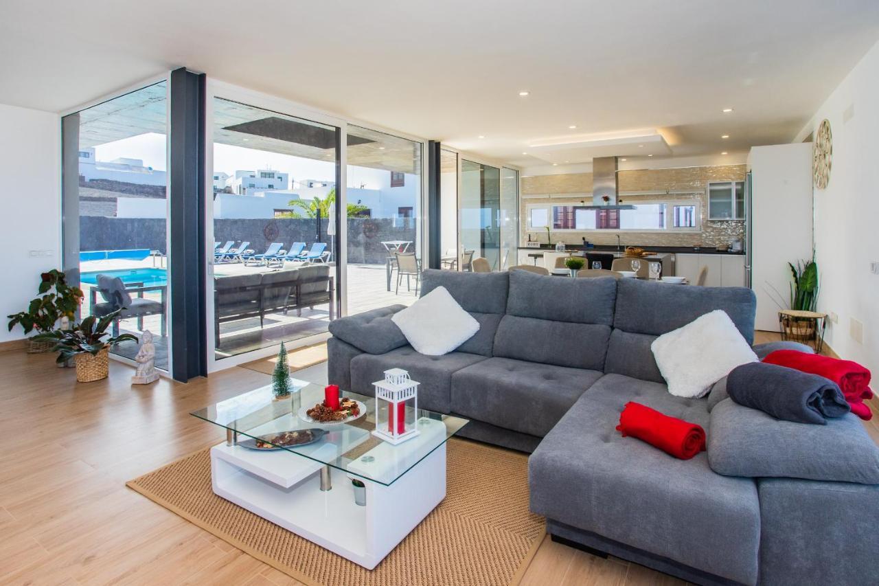 Eslanzarote Eco Villa Tony, Heated Pool, Jacuzzi, Sat Tv, Super Wifi La Costa Екстер'єр фото